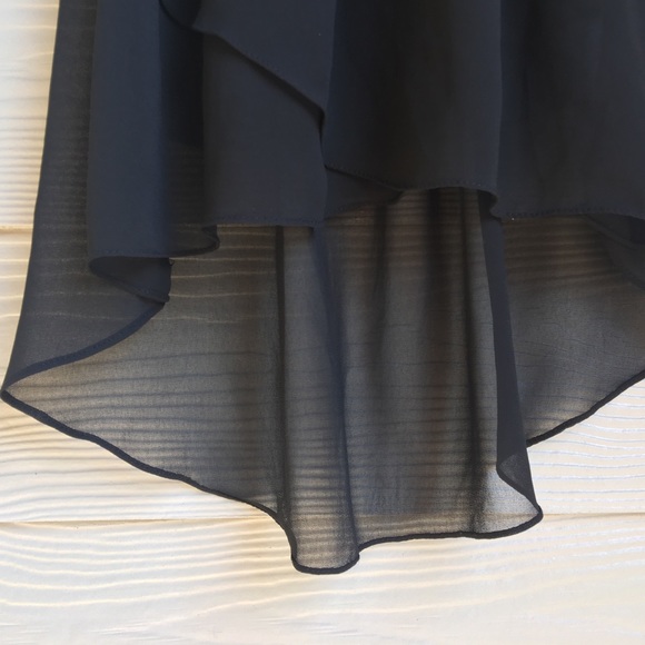 🔺Sold🔺️ Sleeveless Chiffon High-low Summer Dress - Picture 5 of 8